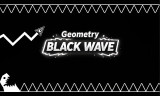 Geometry Black Wave background