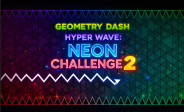 Geometry Dash Hyper Wave: Neon Challenge 2 Geometry Dash Hyper Wave: Neon Challenge 2 img