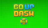 Geometry Go Up Dash background