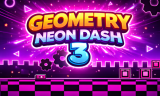 Geometry Neon Dash 3 background