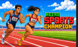 Retro Sports Champion background